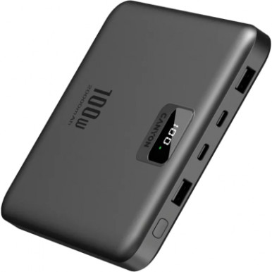 Батарея универсальная Canyon PB-2008 20000mAh PD/100W Q.C/3.0 (CNE-CPB2008DG)-16-изображение