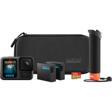 Екшн-камера GoPro HERO13 Black + Enduro + SD Card + Handler Floating (CHDRB-131-RW)-12-зображення