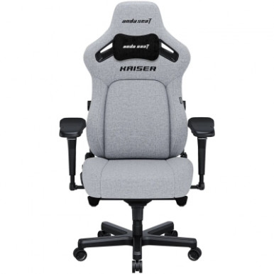 Крісло ігрове Anda Seat Kaiser 4 Fabric Size XL Grey (AD12YDDC-XLL-20-G-CF)-12-зображення