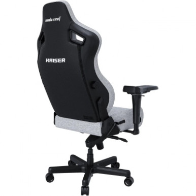 Крісло ігрове Anda Seat Kaiser 4 Fabric Size XL Grey (AD12YDDC-XLL-20-G-CF)-18-зображення