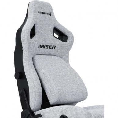 Крісло ігрове Anda Seat Kaiser 4 Fabric Size XL Grey (AD12YDDC-XLL-20-G-CF)-21-зображення
