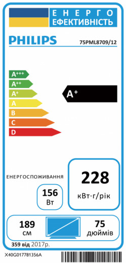 LED телевизор Philips 75PML8709/12-17-изображение