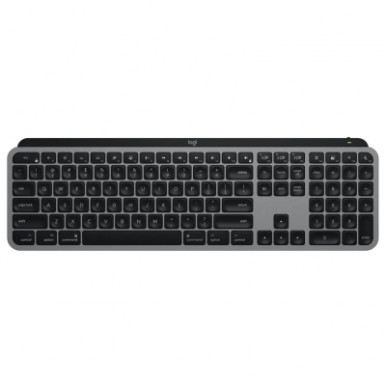 Клавіатура Logitech MX Keys S для MAC Bluetooth/Wireless UA Space Grey (920-011637)-11-зображення