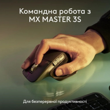 Клавіатура Logitech MX Keys S для MAC Bluetooth/Wireless UA Space Grey (920-011637)-21-зображення