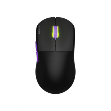 Мышка Hator Quasar 2 Ultra 4K Wireless/Bluetooth/USB Black/Lilac (HTM570BL)-5-изображение