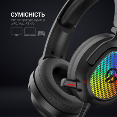 Наушники GamePro HS1300 RGB 7.1 Black (HS1300)-23-изображение