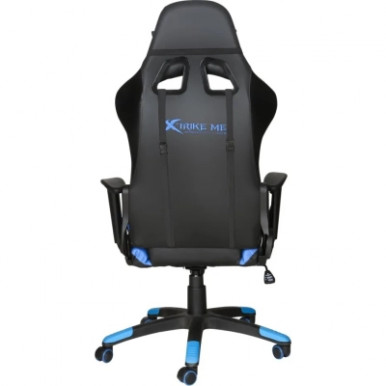 Кресло игровое Xtrike ME Advanced Gaming Chair GC-905 Black/Blue (GC-905BU)-4-изображение