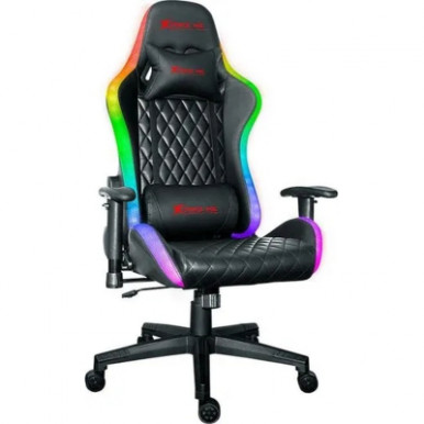 Крісло ігрове Xtrike ME Advanced Gaming Chair GC-907 RGB Black/Red (GC-907)-9-зображення