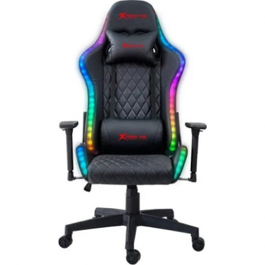 Крісло ігрове Xtrike ME Advanced Gaming Chair GC-907 RGB Black/Red (GC-907)-10-зображення