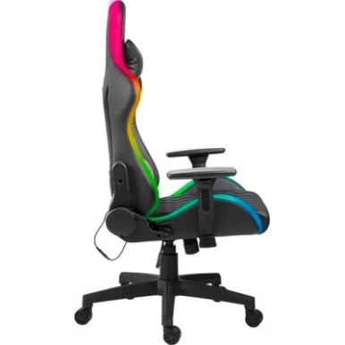 Крісло ігрове Xtrike ME Advanced Gaming Chair GC-907 RGB Black/Red (GC-907)-11-зображення