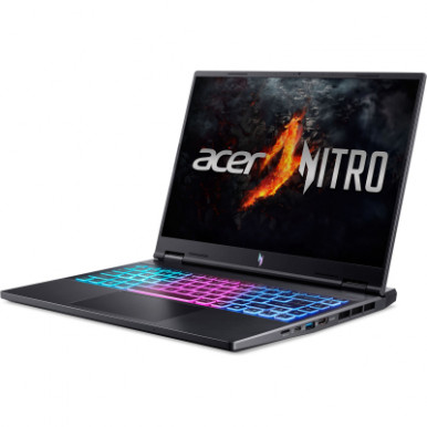 Ноутбук Acer Nitro 14 AN14-41 14.5" WUXGA IPS, AMD R5-8645HS, 16GB, F512GB, NVD4050-6, Lin, чорний-10-зображення