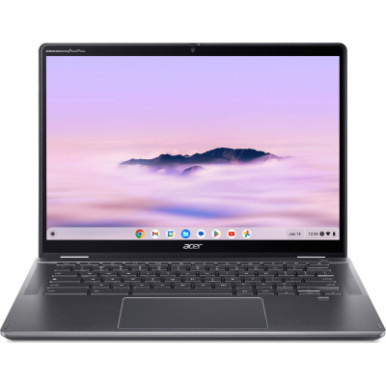 Ноутбук Acer Chromebook Plus Spin 514 CP514-4HN 14" WUXGA IPS Touch, Intel 3-100U, 8GB, F256GB, UMA, ChromeOS, сірий-11-зображення
