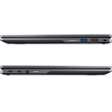Ноутбук Acer Chromebook Plus Spin 514 CP514-4HN 14" WUXGA IPS Touch, Intel 3-100U, 8GB, F256GB, UMA, ChromeOS, сірий-17-зображення