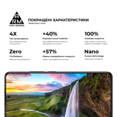 Скло захисне Armorstandart Pro Xiaomi 14T / 14T Pro Black (ARM79330)-10-зображення