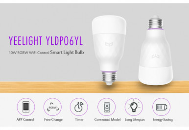 Смарт-лампочка Yeelight Smart LED Bulb YLDP06YL Color v2 (DP0062W0CN)-5-зображення