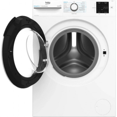 Стиральная машина Beko фронтальная, 7кг, 1200, A+++, 49см, дисплей, инвертор, ПАР, белый-12-изображение