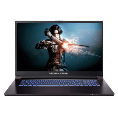 Ноутбук Dream Machines RG2050-17 17.3FHD IPS, Intel i7-13620H, 16GB, F1TB, NVD2050-4, DOS, чорний-4-зображення