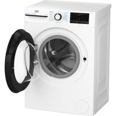 Стиральная машина Beko фронтальная, 7кг, 1200, A+++, 50см, дисплей, инвертор, ПАР, белый-13-изображение