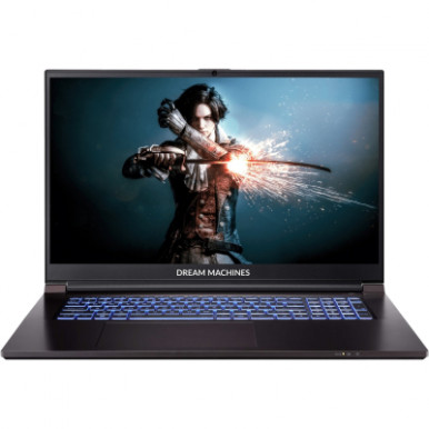 Ноутбук Dream Machines RG2050-17 17.3FHD IPS, Intel i5-13420H, 16GB, F1TB, NVD2050-4, DOS, чорний-7-зображення