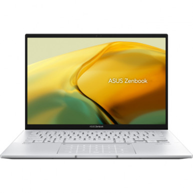 Ноутбук ASUS Zenbook 14 UX3402VA-KP783 14" WQXGA IPS, Intel i7-13700H, 16GB, F512GB, UMA, NoOS, Сріблястий-8-зображення