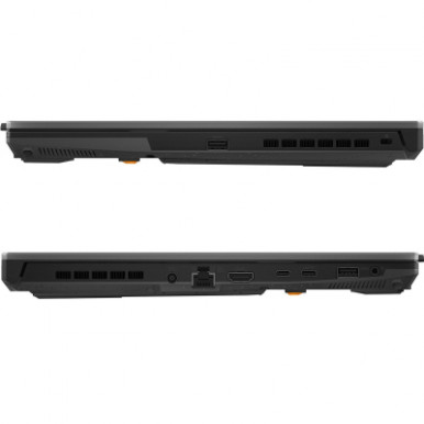 Ноутбук ASUS TUF A15 FA507NUR-LP052 15.6" FHD IPS, AMD R7-7435HS, 16GB, F512GB, NVD4050-6, NoOS, Сірий-15-зображення