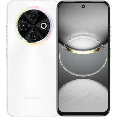 Смартфон TECNO Spark 30C (KL5n) 6.67" 6/128ГБ, 2SIM, 5000мА•год, Orbit White-13-зображення