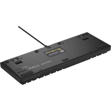 Клавиатура Hator Rockfall 2 Optica TKL Black USB Black (HTK-730)-9-изображение