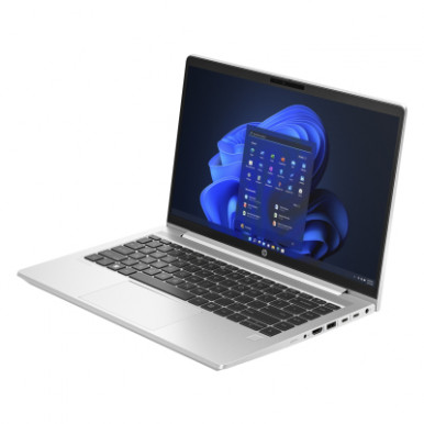 Ноутбук HP Probook 440-G10 14" FHD IPS AG, Intel i5-1334U, 16GB, F512GB, UMA, DOS, сріблястий-10-зображення