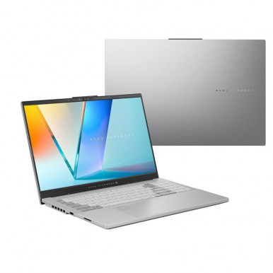 Ноутбук ASUS Vivobook Pro 15 N6506MV-MA021 15.6" 3K OLED, Intel Ultra 9 185H, 24GB, F2TB, NVD4060-8, NoOS, Серебристый-9-изображение