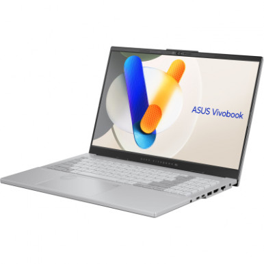 Ноутбук ASUS Vivobook Pro 15 N6506MV-MA021 15.6" 3K OLED, Intel Ultra 9 185H, 24GB, F2TB, NVD4060-8, NoOS, Сріблястий-11-зображення