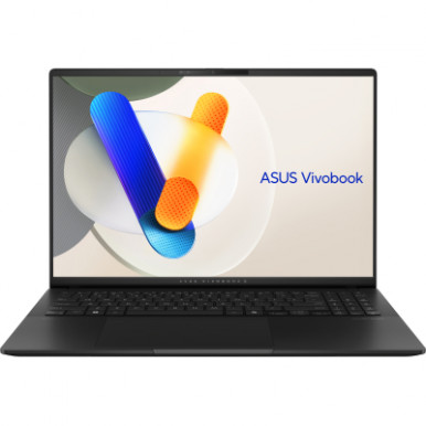 Ноутбук ASUS Vivobook S 16 M5606UA-MX021 16" 3.2K OLED, AMD R9-8945HS, 32GB, F1TB, UMA, NoOS, Чорний-8-зображення