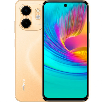 Смартфон Infinix Smart 9 3/64Gb Sandstone Gold (4894947049941)-8-зображення