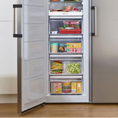 Морозильна камера Gorenje, 185.5x59.5х66.3, 280л, 1дв., A++, NF, диспл зовн., інвертор, білий-34-зображення