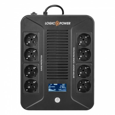 Источник бесперебойного питания LogicPower LP-UL1000VA-8PS (16162)-2-изображение