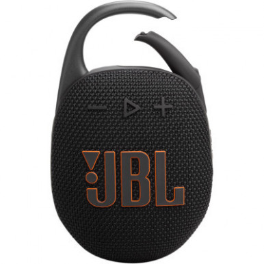 Портативна колонка JBL Clip 5 Black-8-зображення