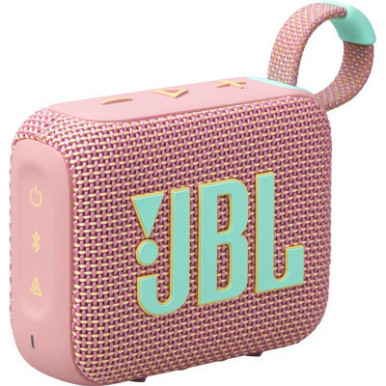 Портативна колонка JBL GO 4 Pink-9-зображення