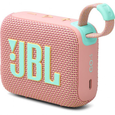 Портативна колонка JBL GO 4 Pink-10-зображення