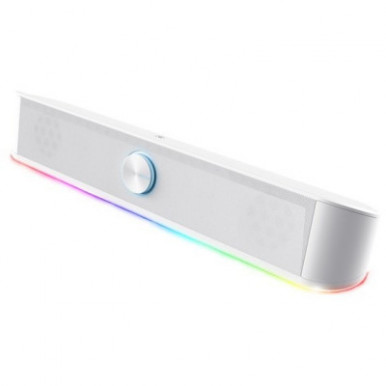 Акустична система Trust GXT 619W Thorne RGB Illuminated Soundbar White (25110)-10-зображення