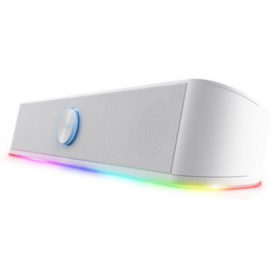 Акустична система Trust GXT 619W Thorne RGB Illuminated Soundbar White (25110)-11-зображення