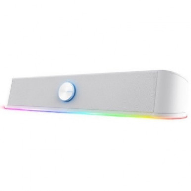 Акустична система Trust GXT 619W Thorne RGB Illuminated Soundbar White (25110)-14-зображення