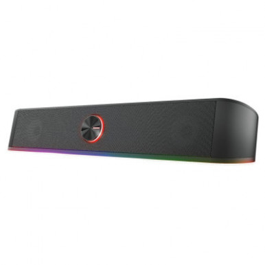 Акустична система Trust GXT 619 Thorne RGB Illuminated Soundbar Black (24007)-6-зображення