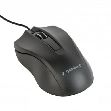 Мишка Gembird MUS-3B-01, USB , чорний колір-3-зображення