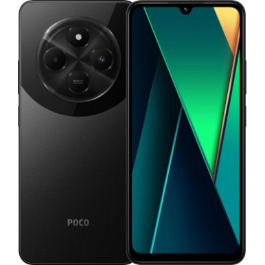 Мобільний телефон Xiaomi Poco C75 8/256Gb Black (1104801)-9-зображення