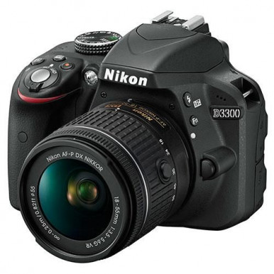 Фотоапарат Nikon D3300 + AF-P 18-55VR KIT-6-зображення