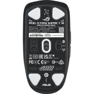 Мишка ASUS ROG Strix Impact III Wireless/Bluetooth Black (90MP03D0-BMUA00)-12-зображення