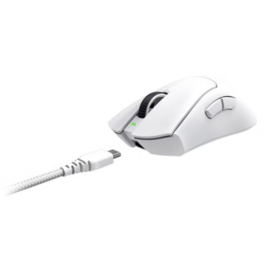 Мышь Razer Deathadder V3 Pro, USB-A/WL/BT, белый-15-изображение