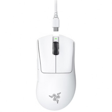 Мышь Razer Deathadder V3 Pro, USB-A/WL/BT, белый-16-изображение