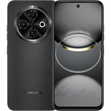 Смартфон TECNO Spark 30C (KL5n) 6.67" 8/256ГБ, 2SIM, 5000мА•год, Orbit Black-10-зображення