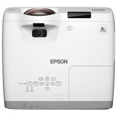Короткофокусный проектор Epson EB-530 (3LCD, XGA, 3200 ANSI lm)-8-изображение