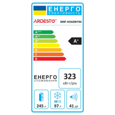 Холодильник Ardesto DNF-H342W194-5-зображення